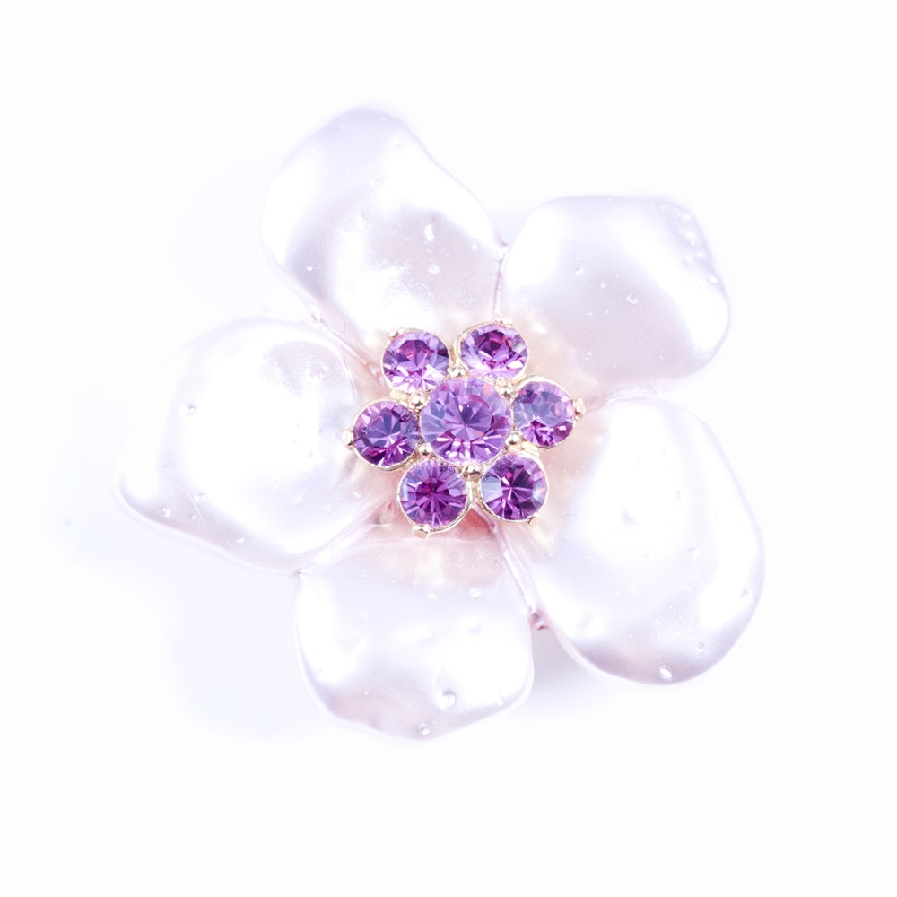 Resin Crystal Brooch